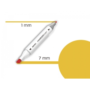 MARKER SKETCH DELI JARKO ŽUTA